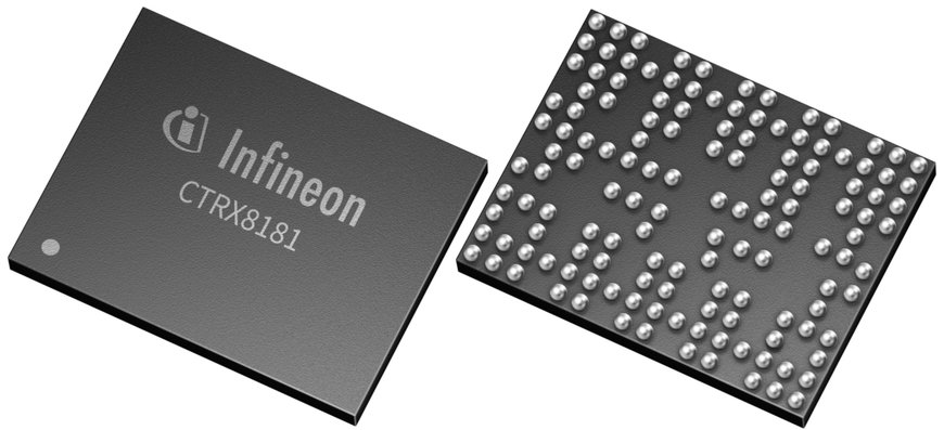 Infineon präsentiert neuen CMOS-Transceiver-MMIC CTRX8181 mit hoher Leistung, Skalierbarkeit und Zuverlässigkeit für Automotive Radar